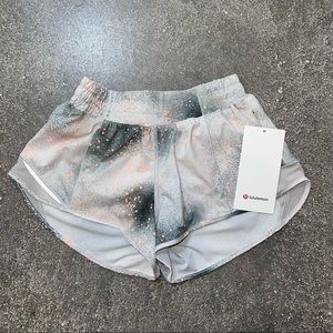 NWT Lululemon Hotty Hot Low-Rise Short 2.5" 
Reflective
